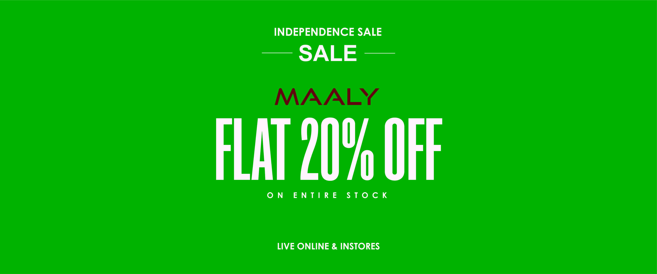 Independence Sale