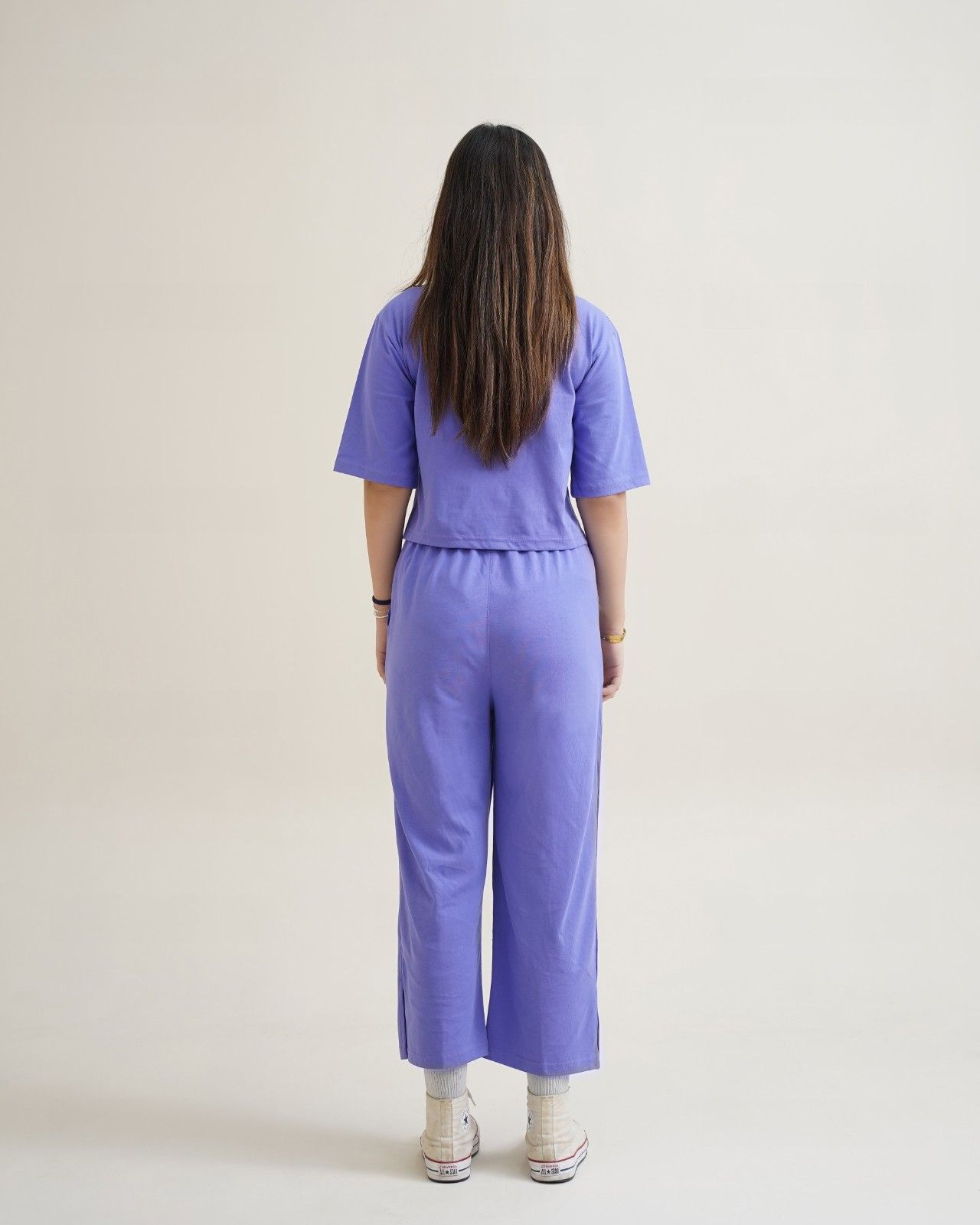 Basic Crop Fit Co-ord Set