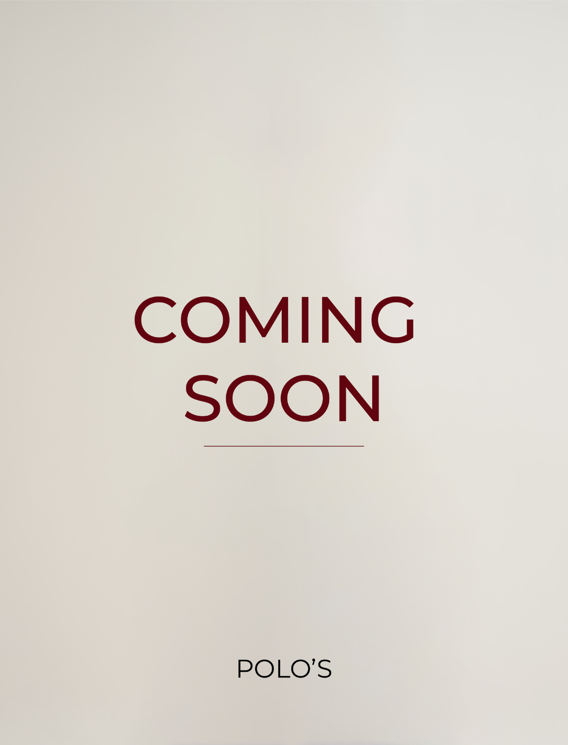 Polos Are Coming Soon